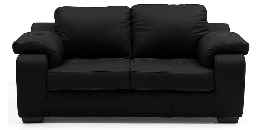 Tribunal Leather Sofa (Licorice)